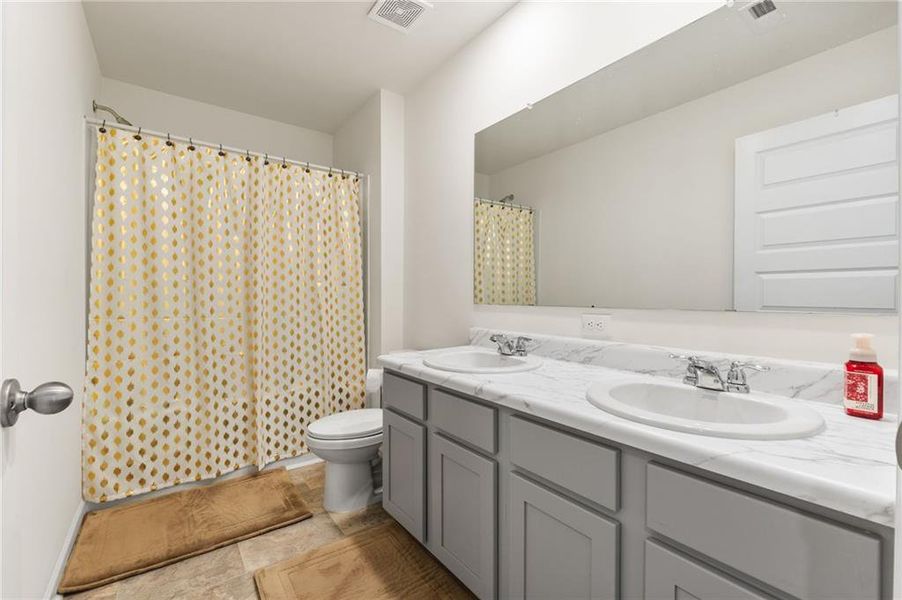 Furnished interior view inside a new home in Locust Grove Station - Pine Valley, Locust Grove (Image 16).