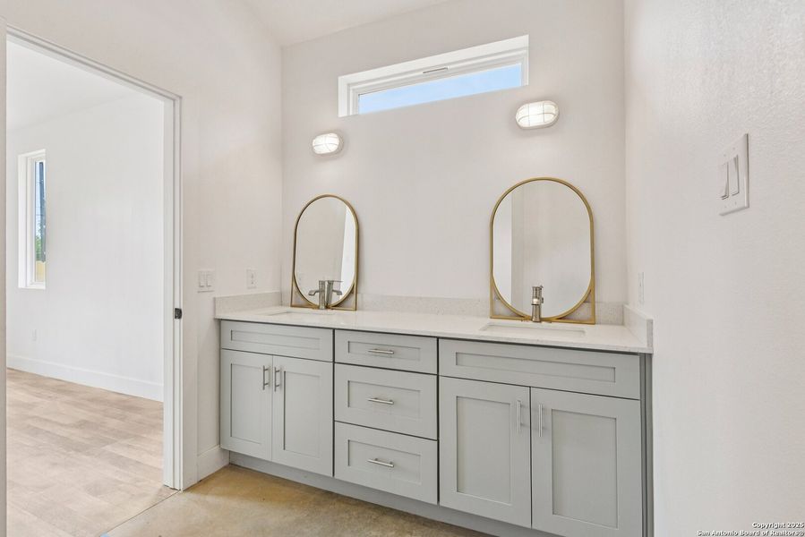 Furnished interior view inside a new home in , San Antonio (Image 16). Furnished interior view inside a new home in , San Antonio (Image 16).