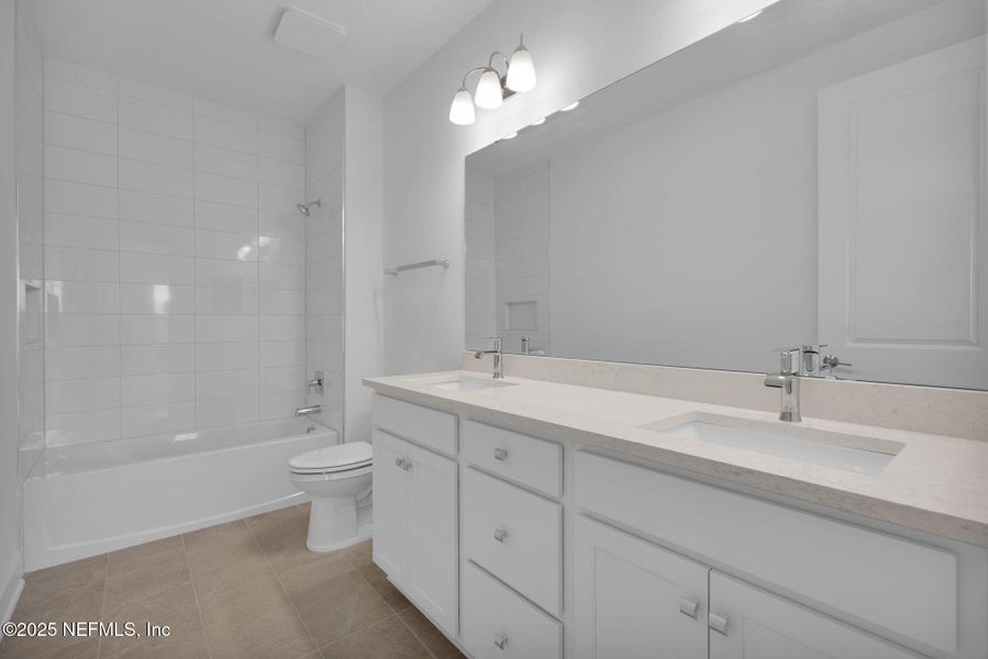 Furnished interior view inside a new home in Seabrook Village at Seabrook, Ponte Vedra (Image 17).