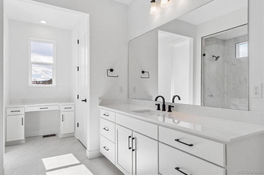 Furnished interior view inside a new home in , Littleton (Image 18).