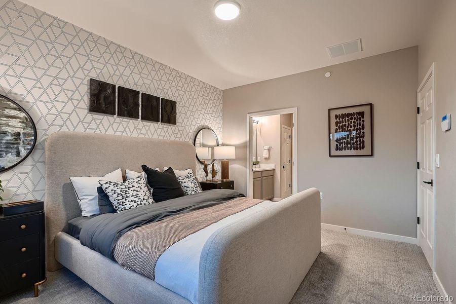 Furnished interior view inside a new home in , Westminster (Image 32). Furnished interior view inside a new home in , Westminster (Image 32).