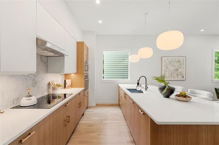 Furnished interior view inside a new home in , Atlanta (Image 6).