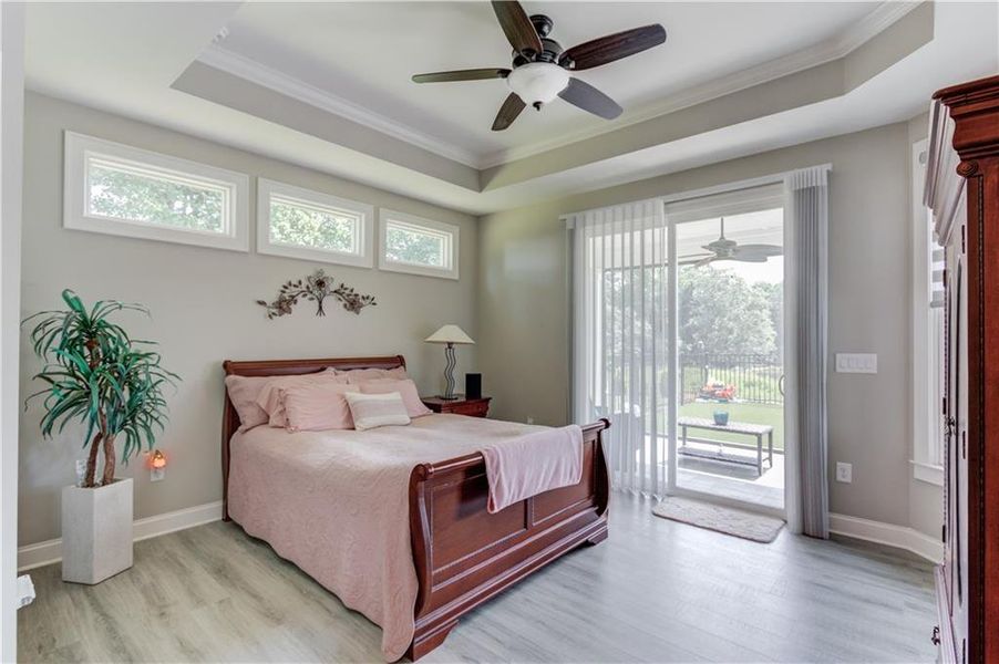 Furnished interior view inside a new home in , Dacula (Image 7).