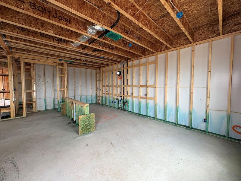 In-progress construction of a new home in Cannon Ranch, Dripping Springs, TX (Image 22).