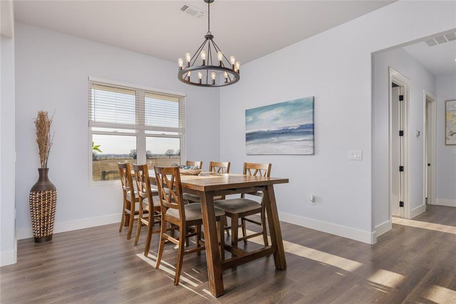 Furnished interior view inside a new home in , Gainesville (Image 10).