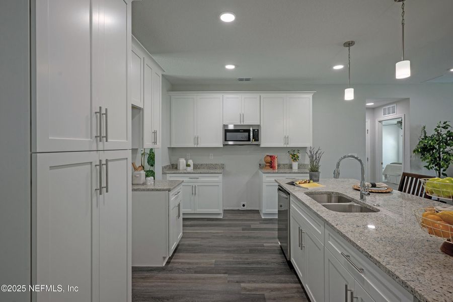 Furnished interior view inside a new home in , Jacksonville (Image 3).