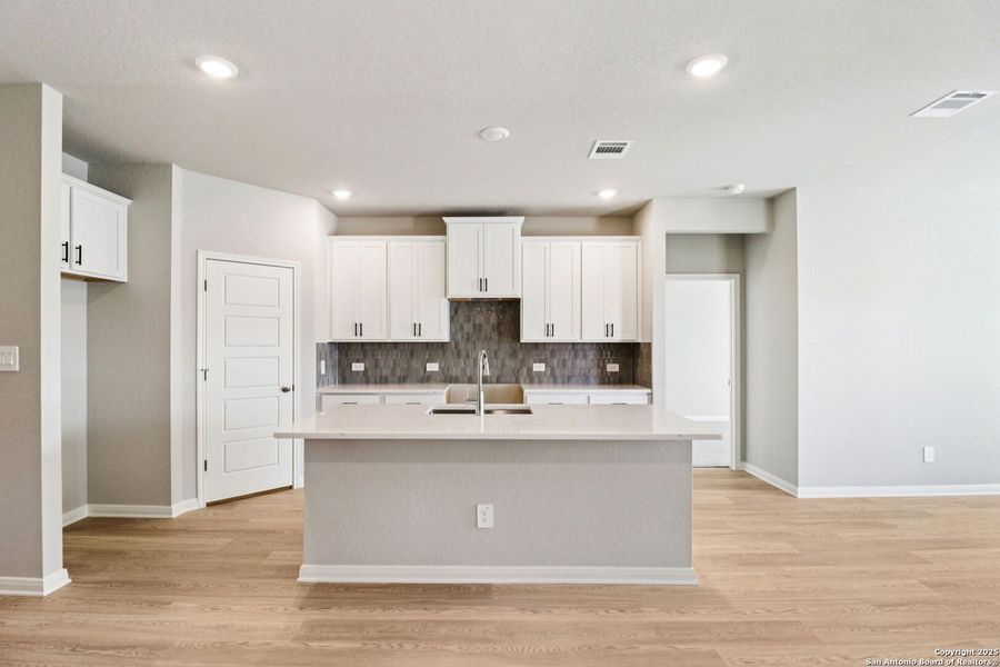 Furnished interior view inside a new home in Arcadia Ridge - Premier Series, San Antonio (Image 16). Furnished interior view inside a new home in Arcadia Ridge - Premier Series, San Antonio (Image 16).