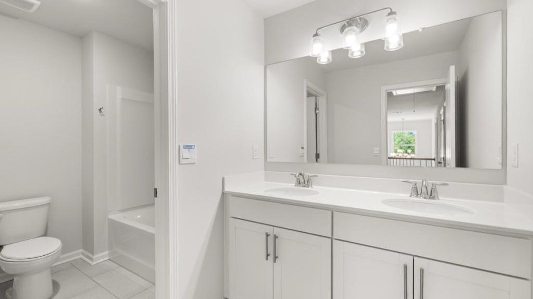 Furnished interior view inside a new home in Butner Estates, South Fulton (Image 11).