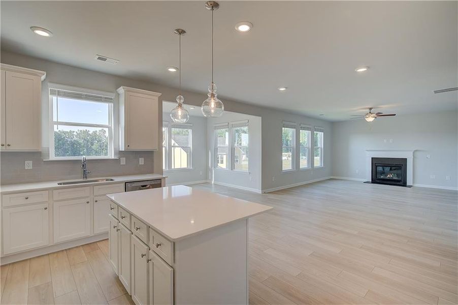Furnished interior view inside a new home in Cooper Park, McDonough (Image 6).