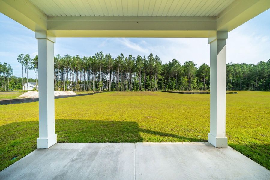 Exterior details and patio area of a home in , Ridgeville (Image 4). Exterior details and patio area of a home in , Ridgeville (Image 4).