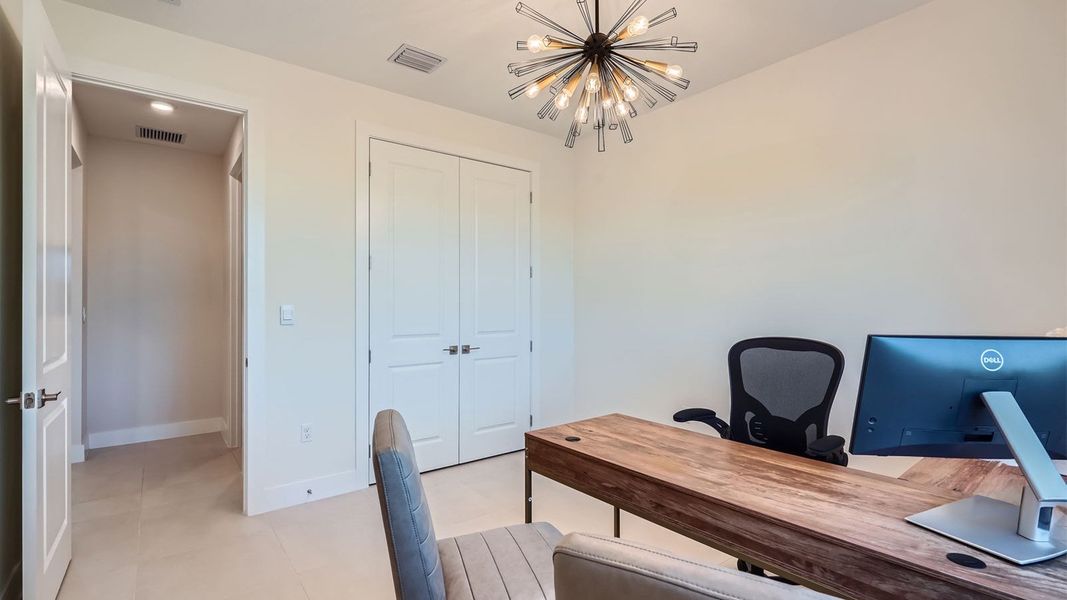 Furnished interior view inside a new home in Estrella Square, Homestead (Image 22). Furnished interior view inside a new home in Estrella Square, Homestead (Image 22).