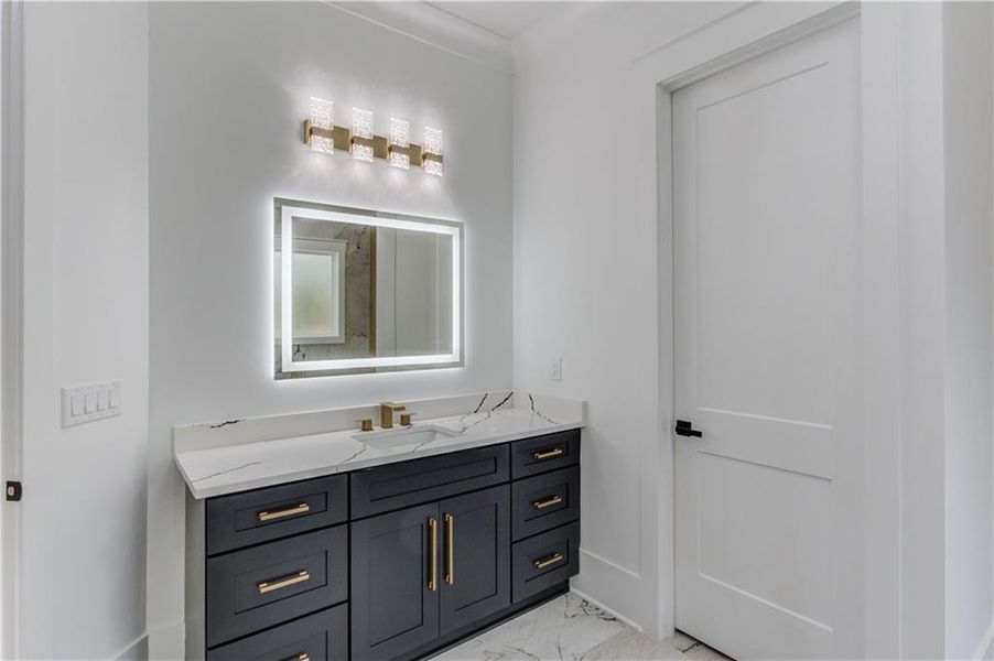 Furnished interior view inside a new home in , Buford (Image 3).