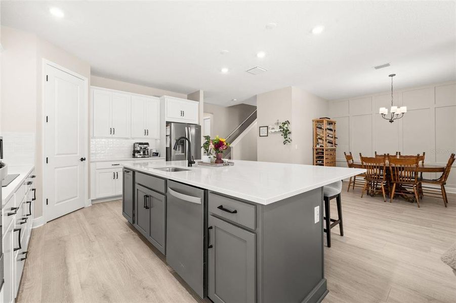 Furnished interior view inside a new home in Hartwood Landing, Clermont (Image 41).