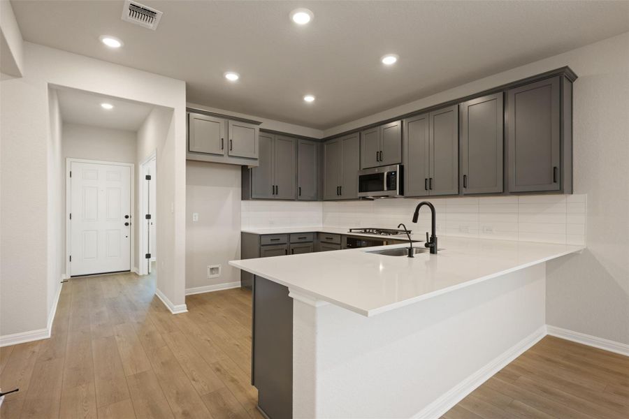 Furnished interior view inside a new home in Rolling Glen, Hutto (Image 11). Furnished interior view inside a new home in Rolling Glen, Hutto (Image 11).