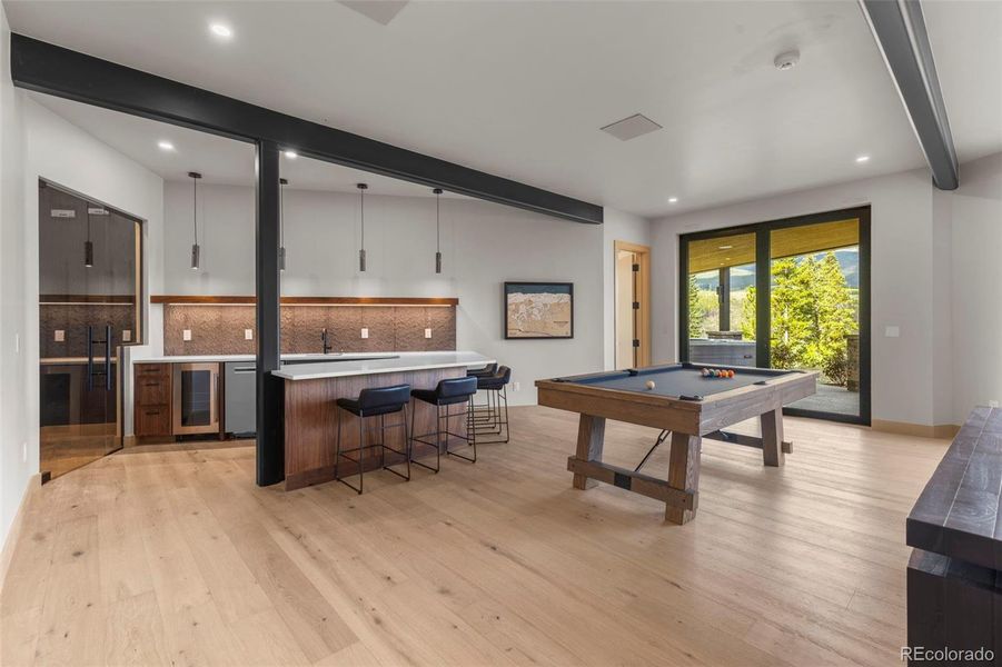 Furnished interior view inside a new home in , Breckenridge (Image 28).
