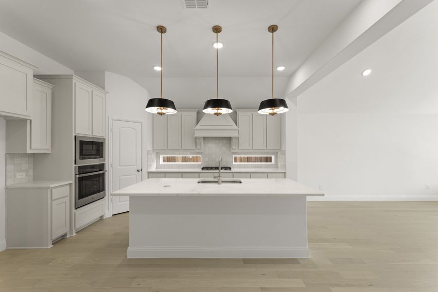 Furnished interior view inside a new home in The Reserve at Spiritas Ranch, Little Elm (Image 5).