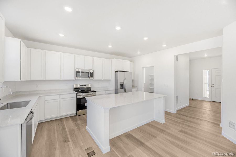 Furnished interior view inside a new home in Newlin Crossing, Parker (Image 6). Furnished interior view inside a new home in Newlin Crossing, Parker (Image 6).