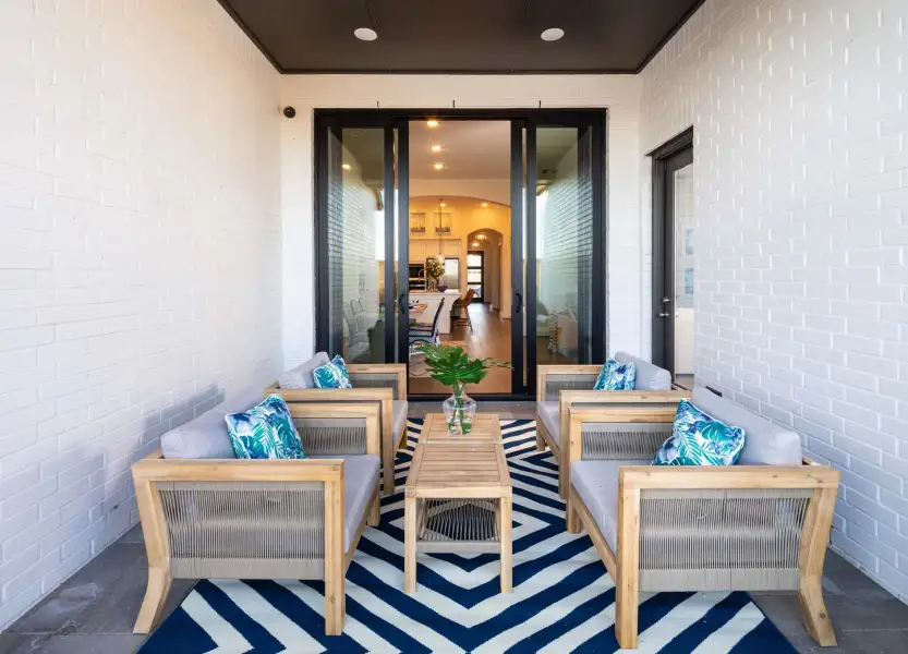 Representative Patio - some options shown