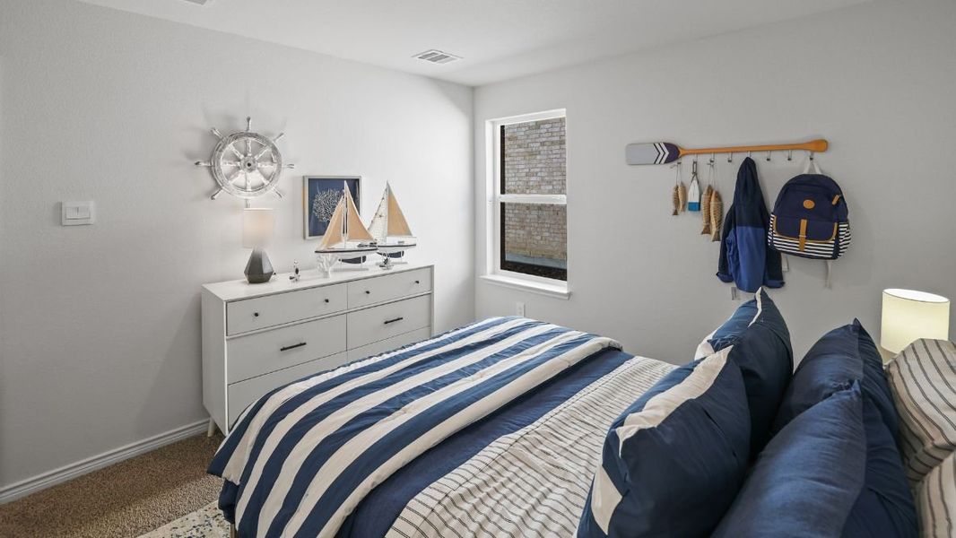 Furnished interior view inside a new home in Prairie Oaks, Oak Point (Image 26).