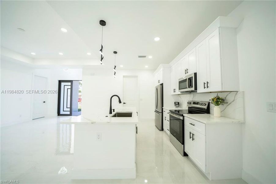 Furnished interior view inside a new home in , Lehigh Acres (Image 5).