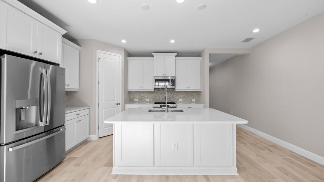 Furnished interior view inside a new home in Verandah, Fort Myers (Image 7).