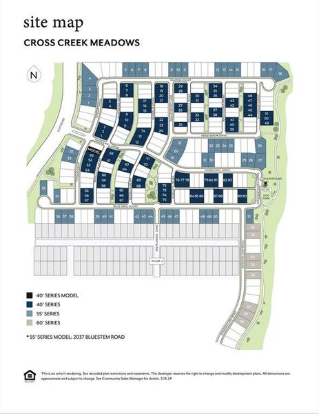 With all the amenities you have been searching for and a great Celina location, Cross Creek Meadows is the perfect place for your family to call home!