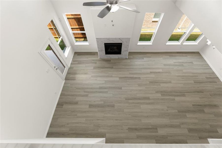 Spacious, unfurnished interior of a new home in Edgewater, Fate (Image 25). Spacious, unfurnished interior of a new home in Edgewater, Fate (Image 25).