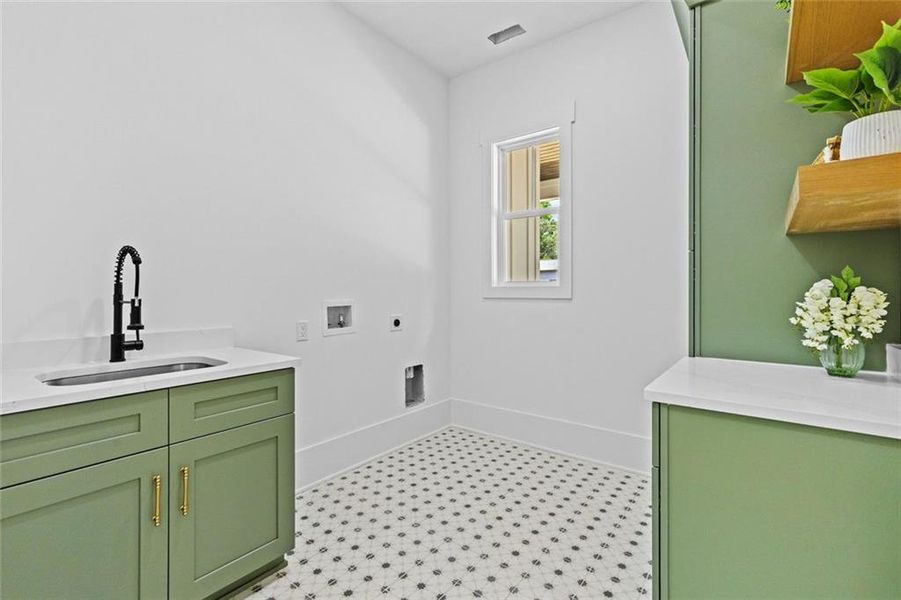 Furnished interior view inside a new home in , Monroe (Image 11).