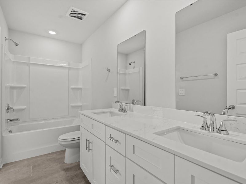 Furnished interior view inside a new home in Northbrook Village Townes, Taylors (Image 9).