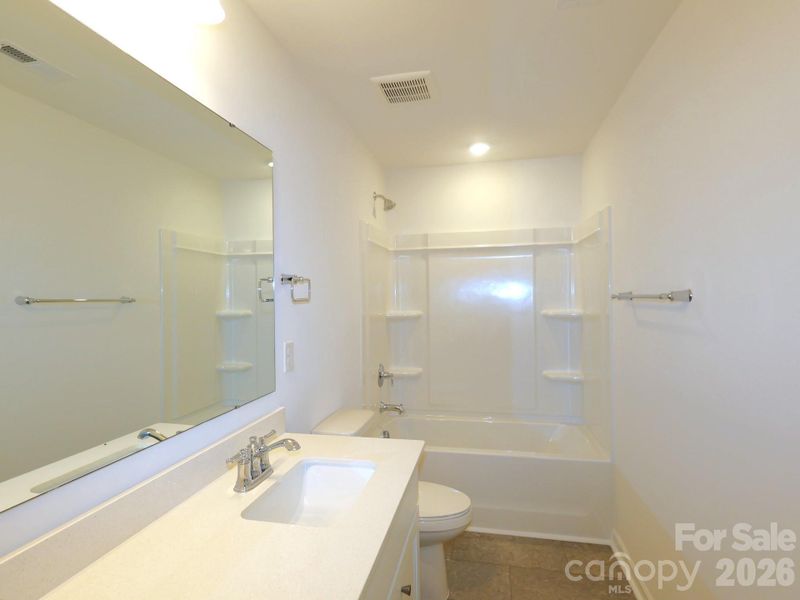 Secondary bathroom