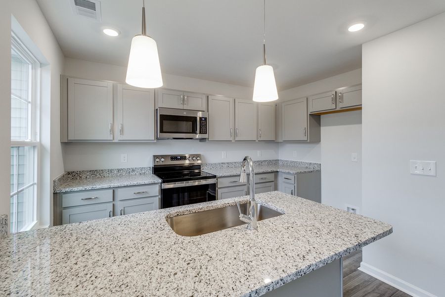 Furnished interior view inside a new home in Astoria, Columbia (Image 8).