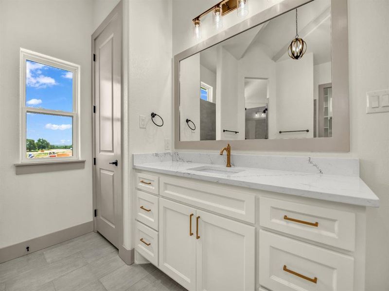 Furnished interior view inside a new home in , Decatur (Image 10).