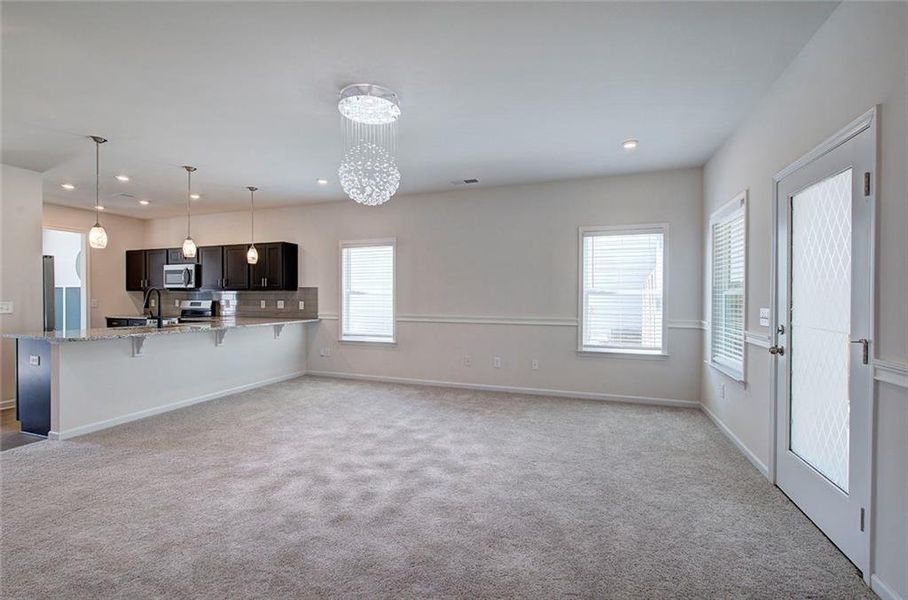 Spacious, unfurnished interior of a new home in , Cartersville (Image 20).