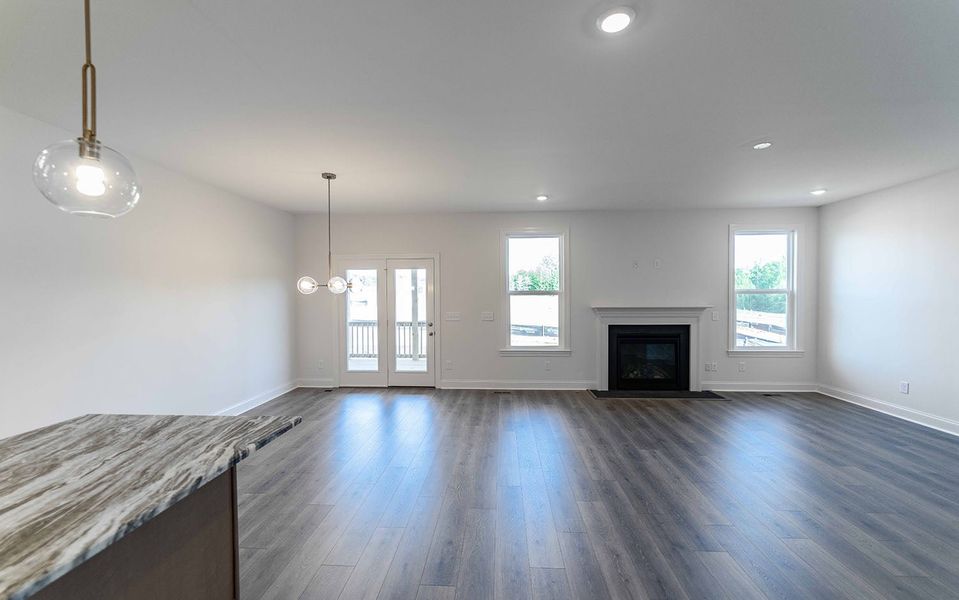 Spacious, unfurnished interior of a new home in Aden Woods, Fairview (Image 22).