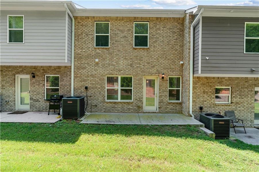 Exterior details and patio area of a home in , Covington (Image 28).