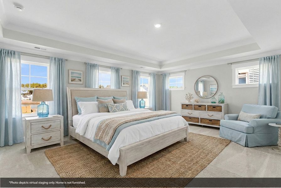 Furnished interior view inside a new home in Lochton, Summerville (Image 12). Furnished interior view inside a new home in Lochton, Summerville (Image 12).