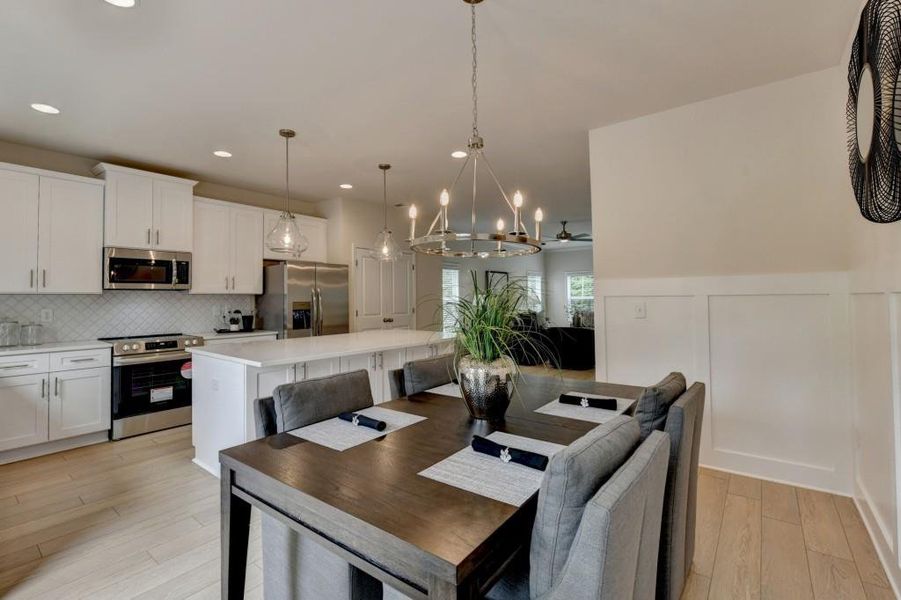 Furnished interior view inside a new home in Magnolia Grove, Mableton (Image 62). Furnished interior view inside a new home in Magnolia Grove, Mableton (Image 62).