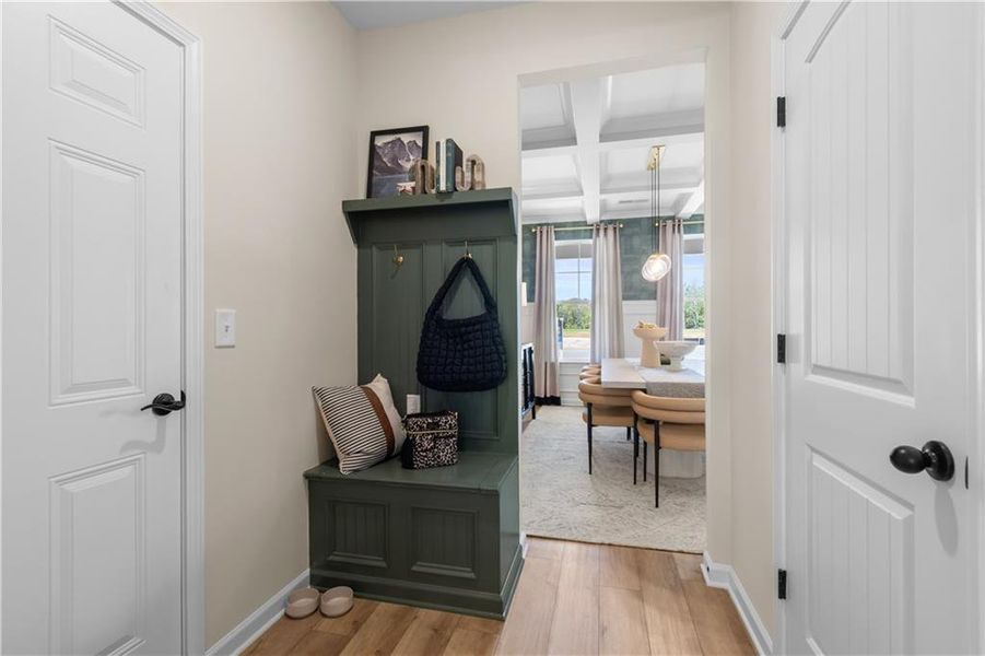 Furnished interior view inside a new home in Trinity Park, McDonough (Image 31).