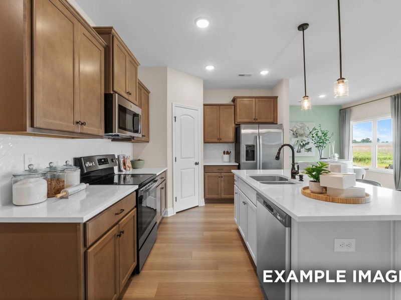 Representative furnished interior of a home built from the The Laurel M by Davidson Homes LLC in Mercer Meadows, Royse City (Image 8).