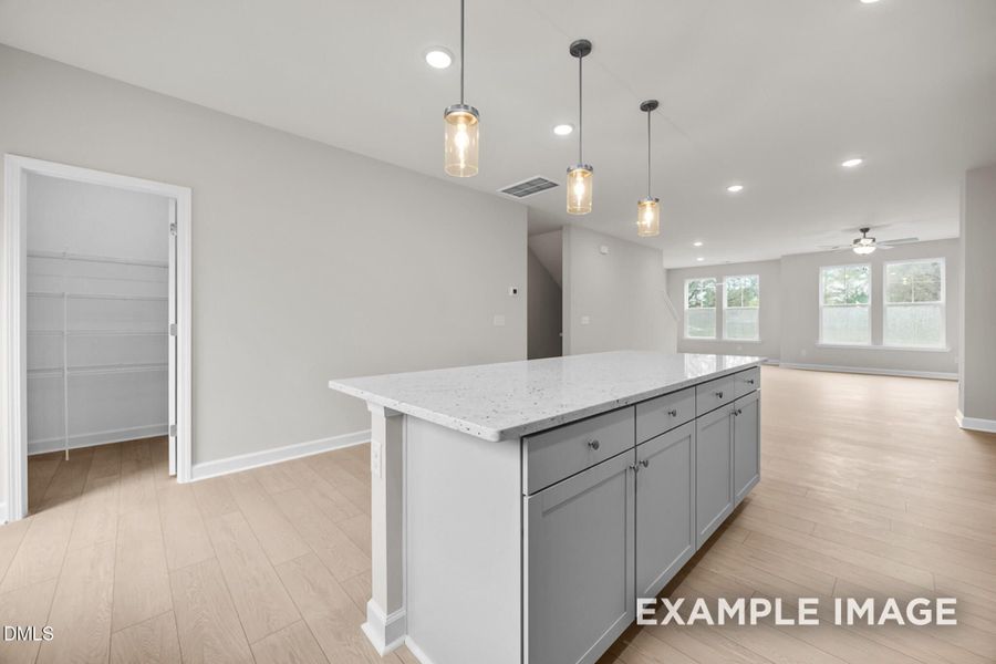 Furnished interior view inside a new home in Camden Park, Knightdale (Image 8).