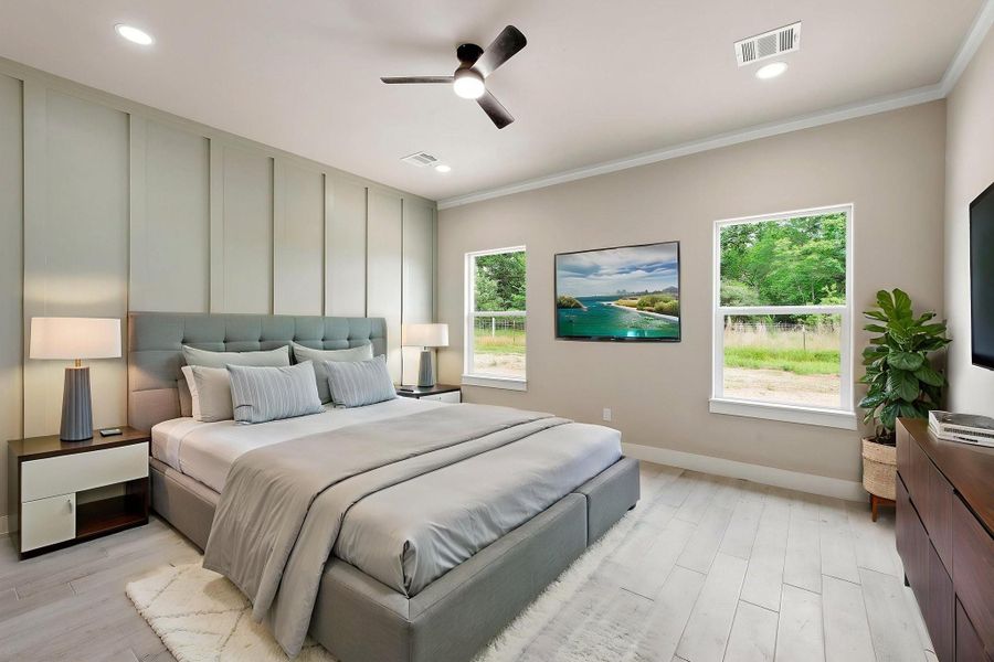 Furnished interior view inside a new home in , Franklin (Image 12).