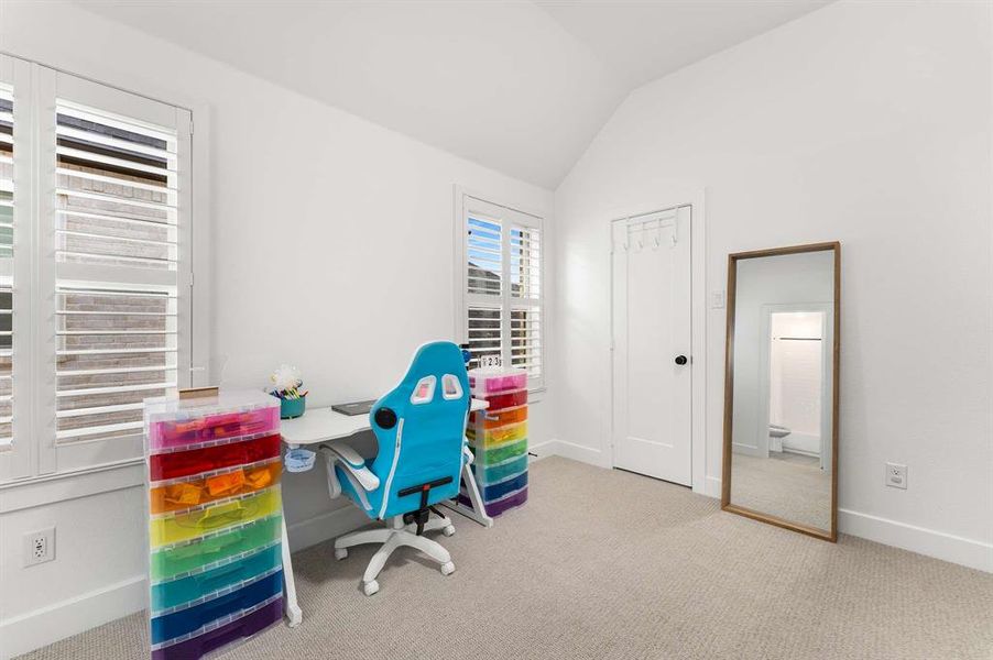 Furnished interior view inside a new home in Mosaic, Celina (Image 6).