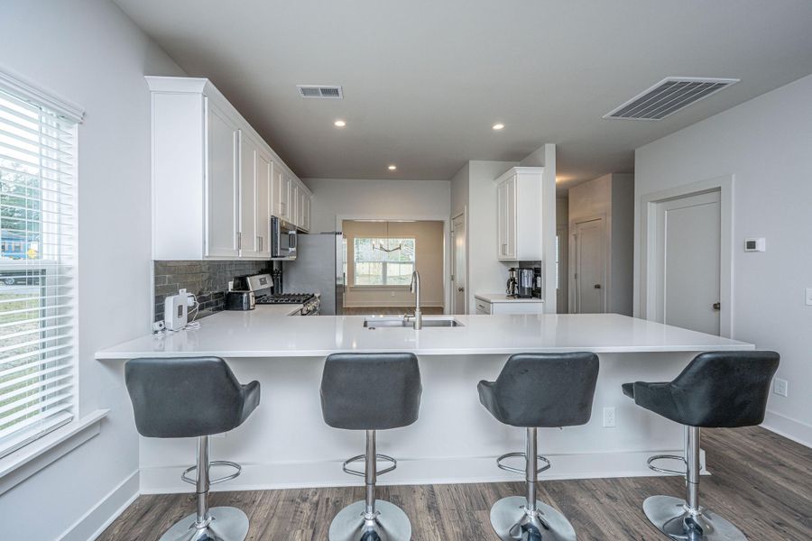 Furnished interior view inside a new home in , North Charleston (Image 14). Furnished interior view inside a new home in , North Charleston (Image 14).