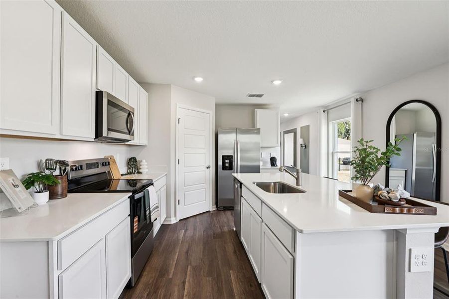Furnished interior view inside a new home in Wynnstone, Davenport (Image 12).