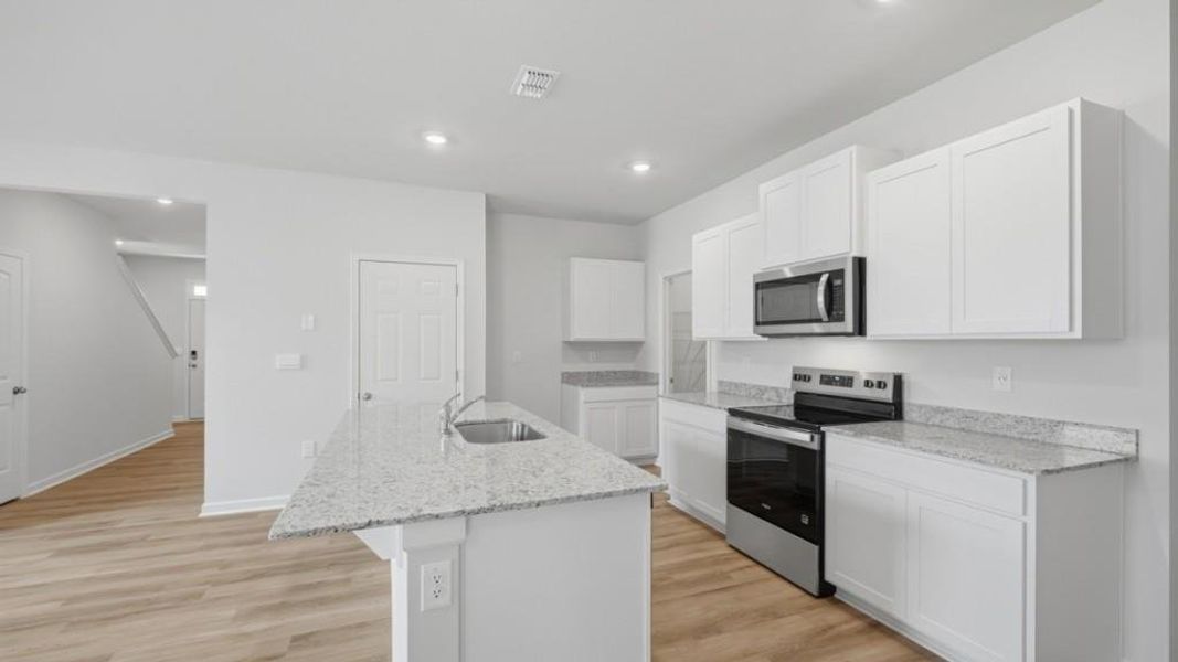 Furnished interior view inside a new home in Northberry, Rome (Image 6).