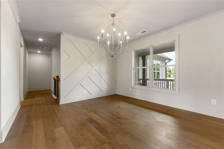 Spacious, unfurnished interior of a new home in SteepleChase, Hoschton (Image 39).