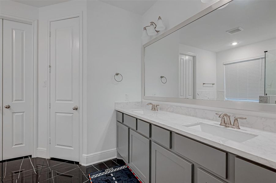 Furnished interior view inside a new home in , Richmond (Image 40).