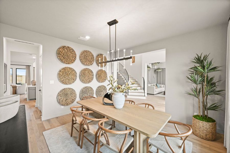 Furnished interior view inside a new home in Jubilee 45' 70', Hockley (Image 10).