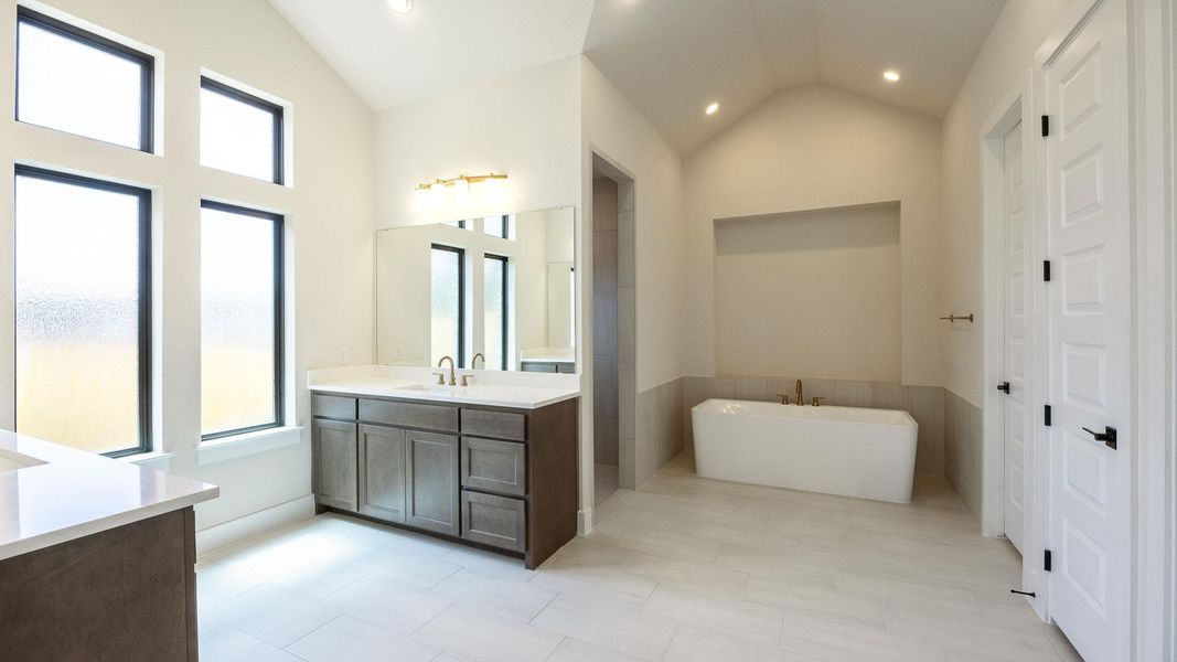 Furnished interior view inside a new home in Parkside on the River West, Georgetown (Image 5). Furnished interior view inside a new home in Parkside on the River West, Georgetown (Image 5).