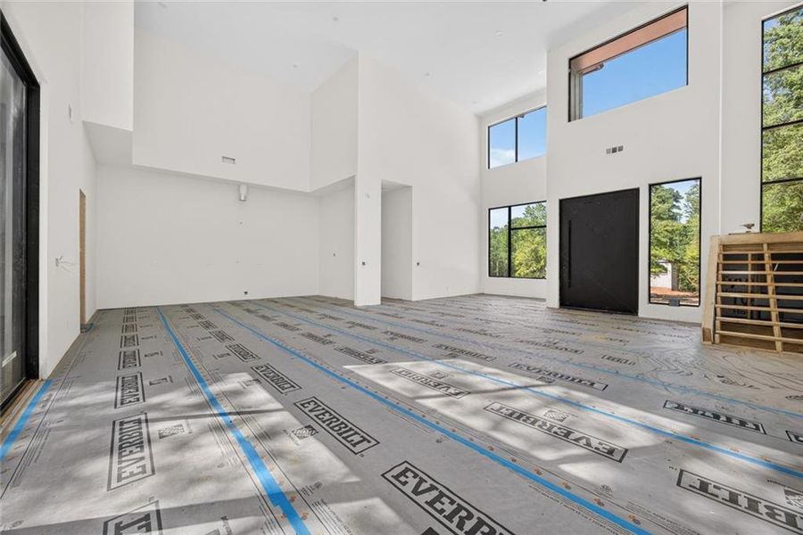 In-progress construction of a new home in , Fairburn, GA (Image 19).